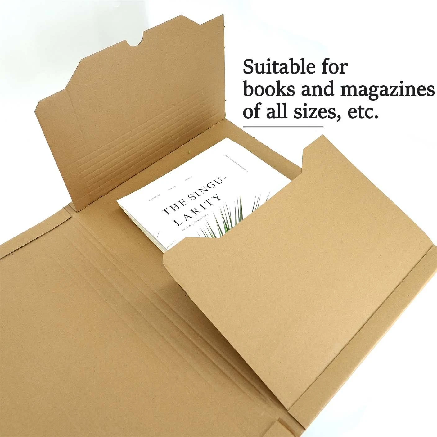 book fold mailer - view 2