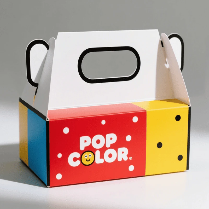 cardboard gable box - view 2