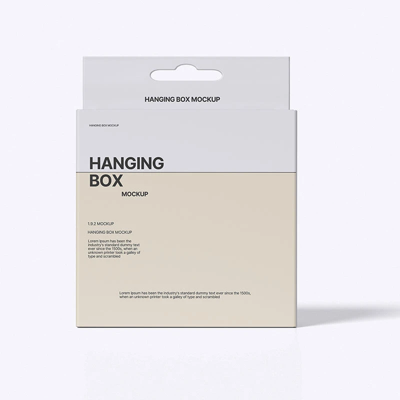 Cardboard Hanging Tab Box - view 7