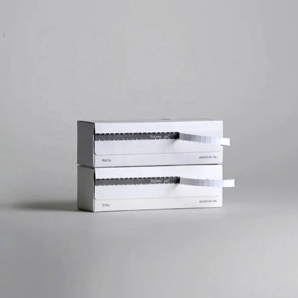 Cardboard Seal End Box - grey chipboard gift box