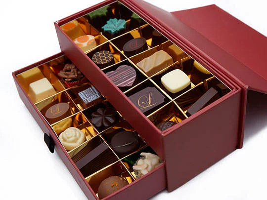 chocolate two piece box - view 6