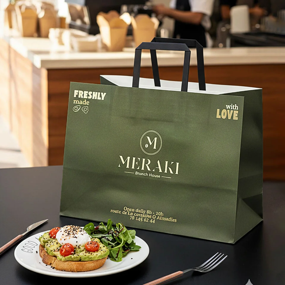 Custom Takeaway Bag - view 4