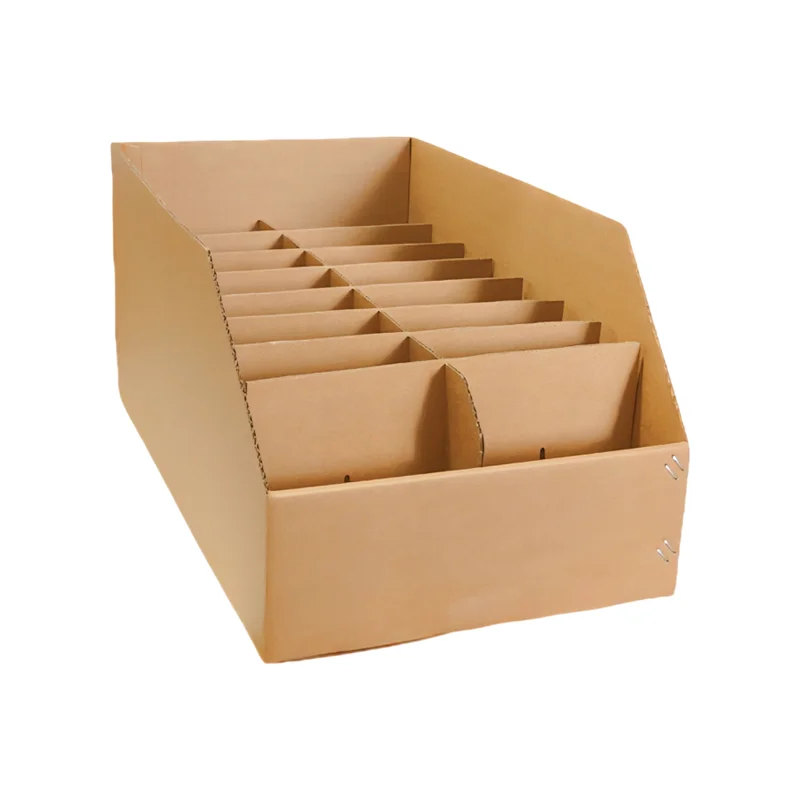 cardboard multi-compartment tray - view 6
