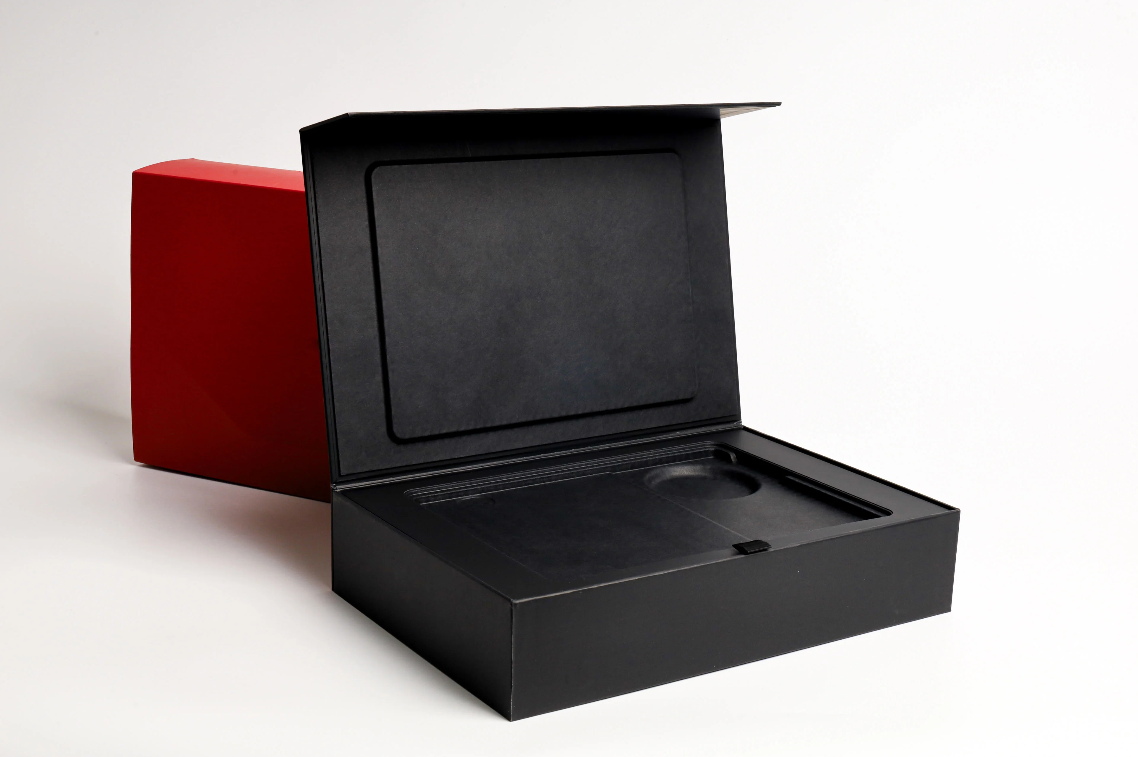 Standard Magnetic Box - grey chipboard gift box