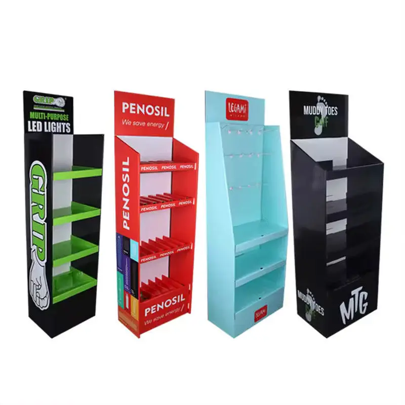 cardboard tiered display stand - view 2