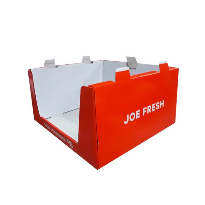 cardboard tray display stand - view 2