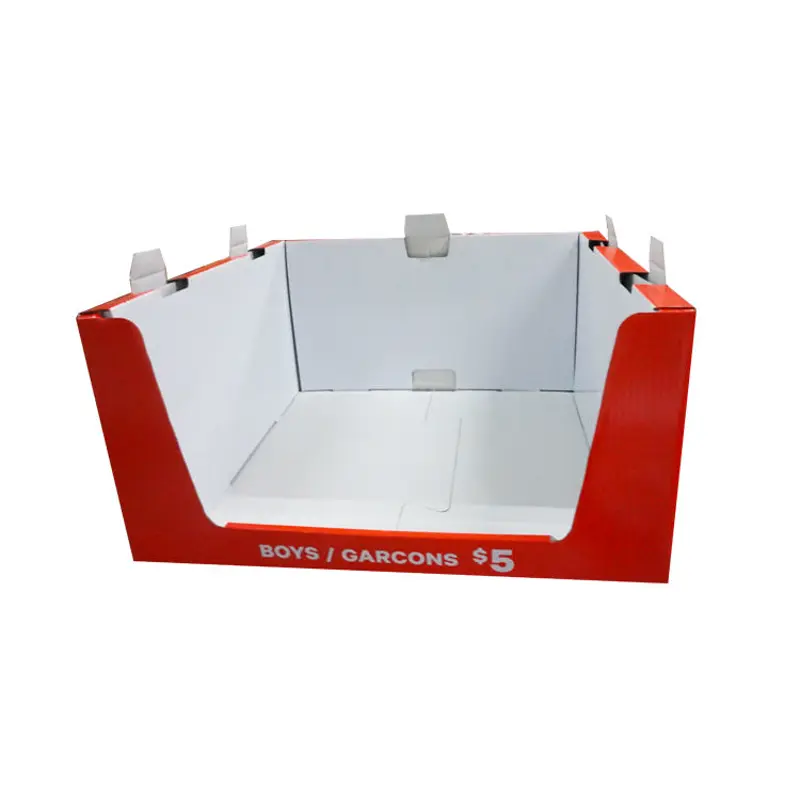 cardboard tray display stand - view 5