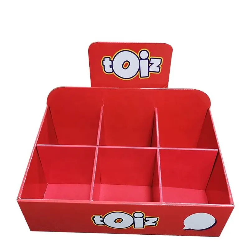 cardboard tray display stand - view 6