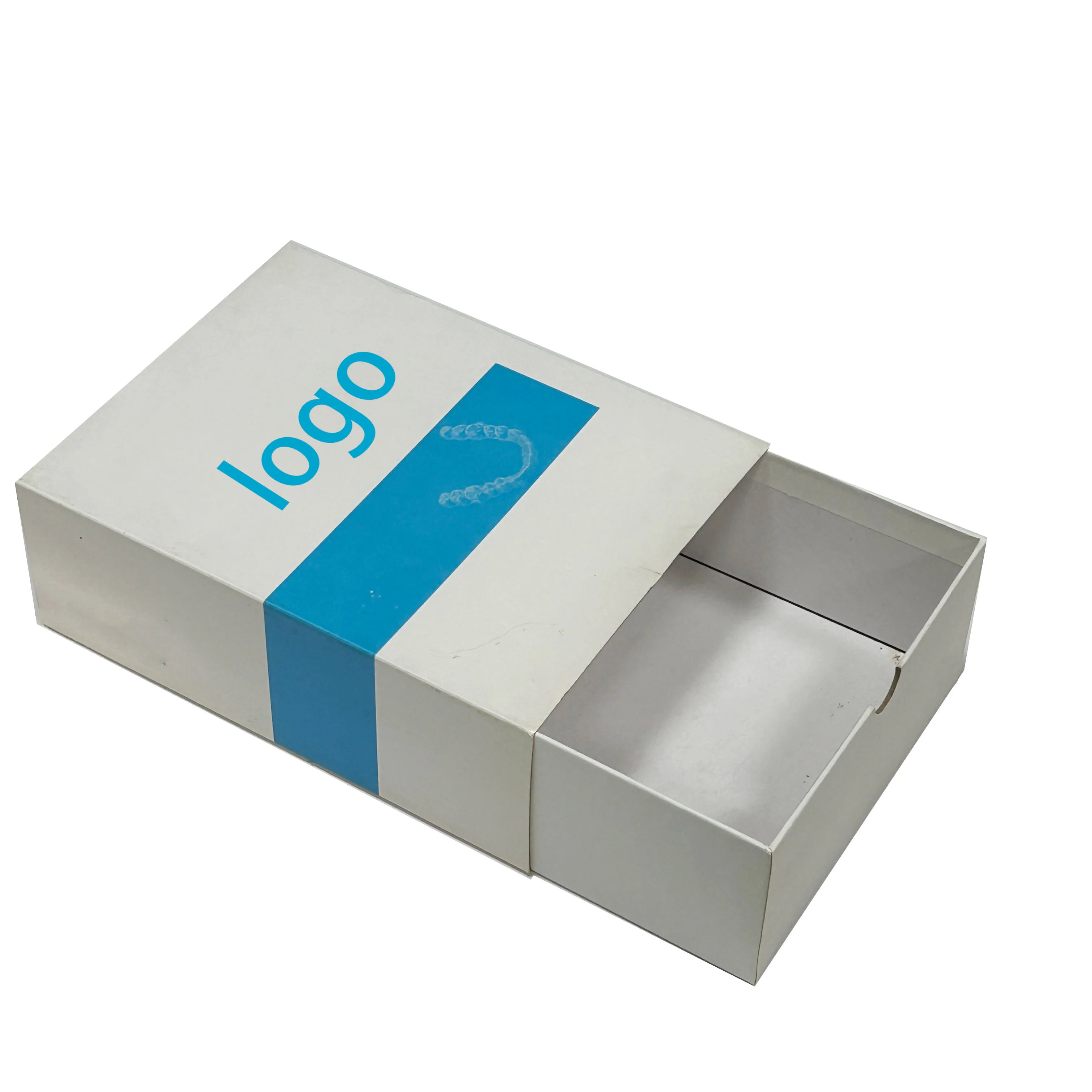 White Cardstock Drawer Box