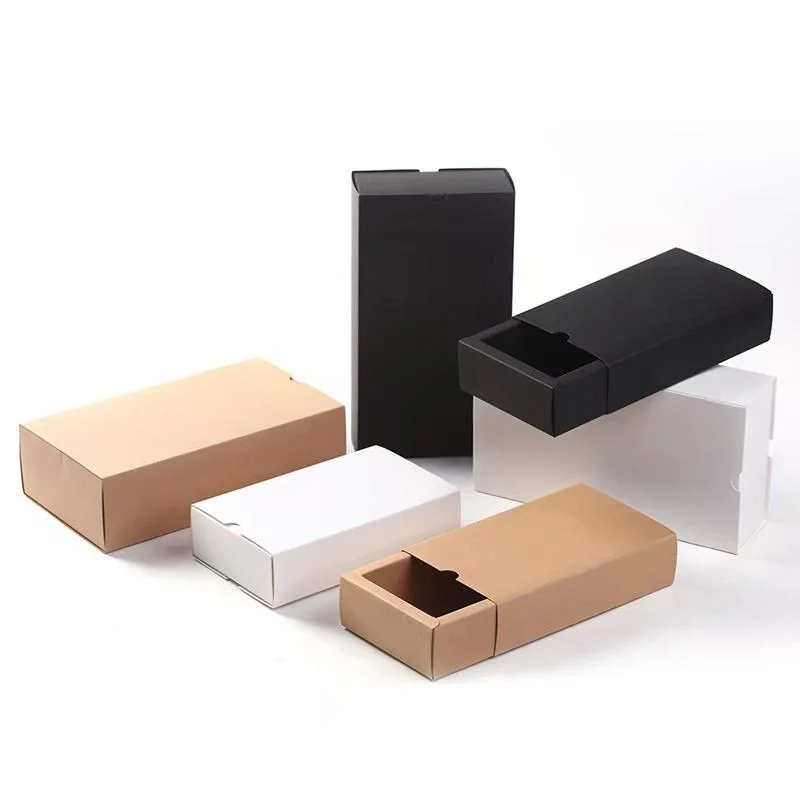 White Cardstock Drawer Box - view 5